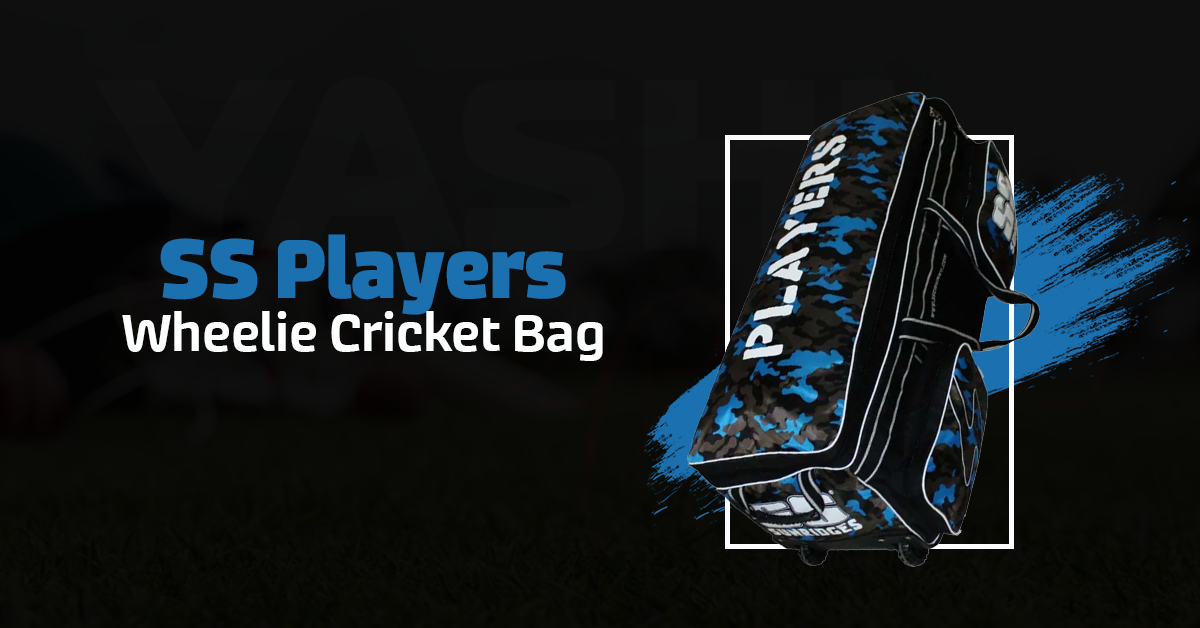 SS Players Wheelie Cricket Bag
