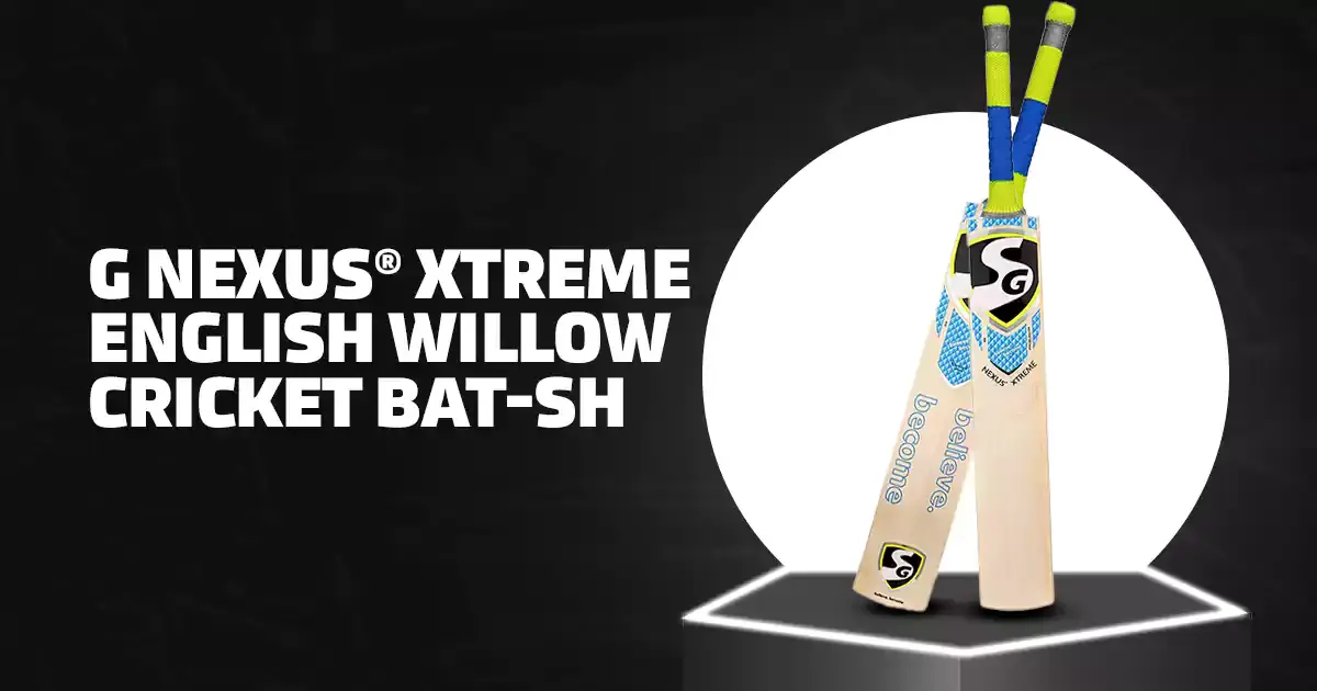 G Nexus® Xtreme English Willow Cricket Bat-SH