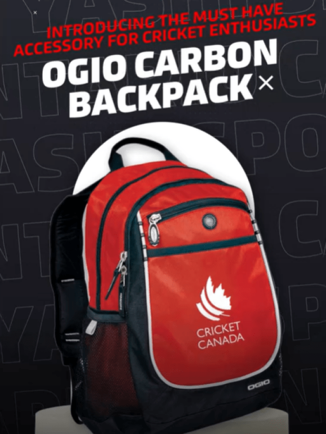 Get your Cricket Canada Backpack For Men now to show your team spirit!