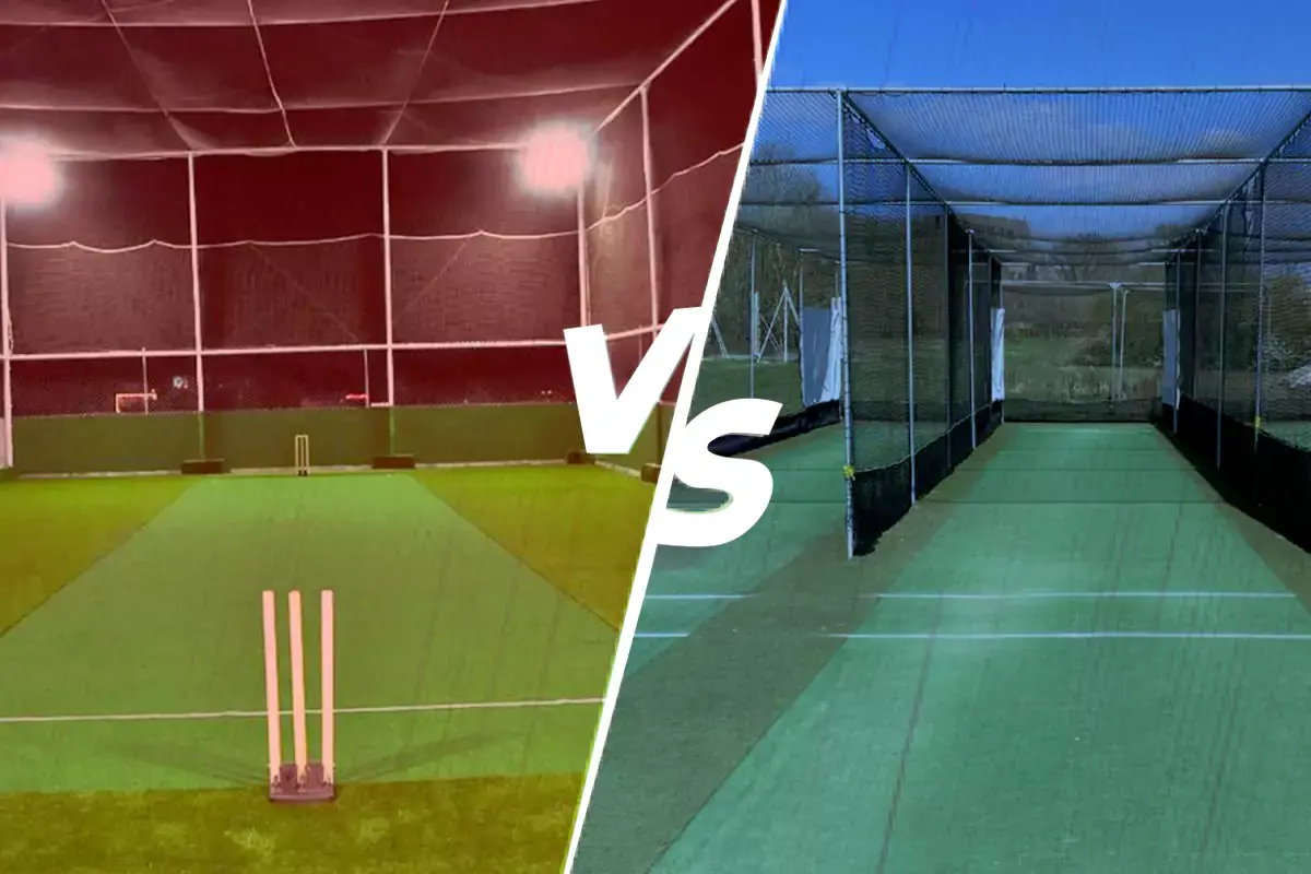 Indoor Cricket Nets vs. Outdoor Cricket Nets